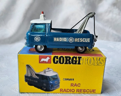 Vintage Corgi Toys 473 RAC Radio Rescue Commer in Original Box | eBay UK