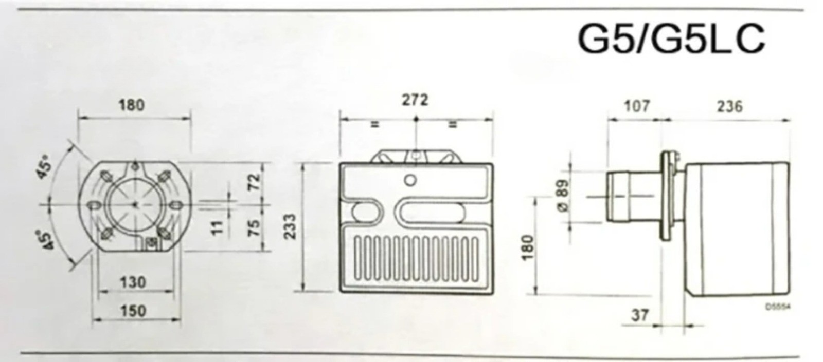 RIELLO 40G5LC Diesel Burner 40G10LC Diesel Burner 40G20LC Diesel Burner thumbnail 6