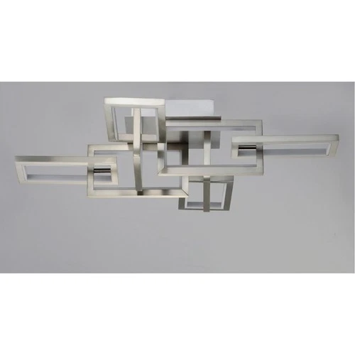 ET2 Contemporary Lighting E20352-SN Link Flush Mount Satin Nickel - Picture 6 of 8