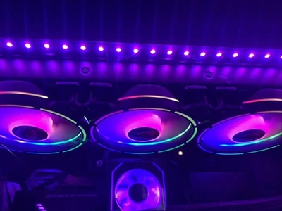 GAME MAX GAMEMAX - RGB - Rainbow - Gehäuselüfter 120 mm - NEU