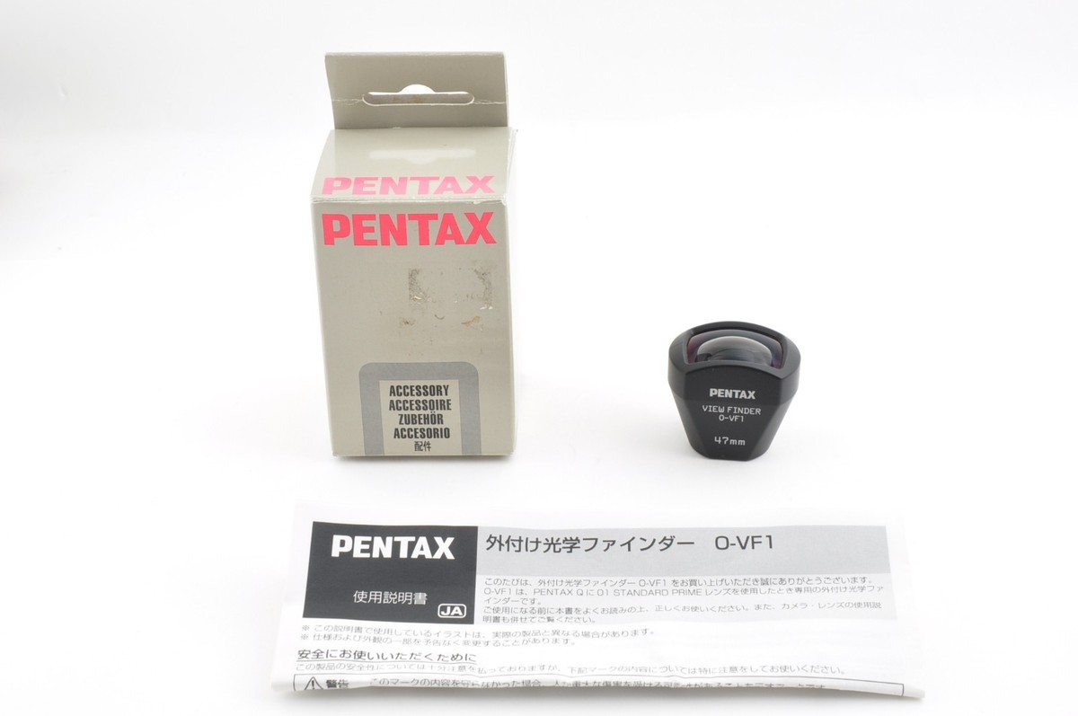 PENTAX O-VF1 Optical Viewfinder 47mm for Pentax Q series No Haze