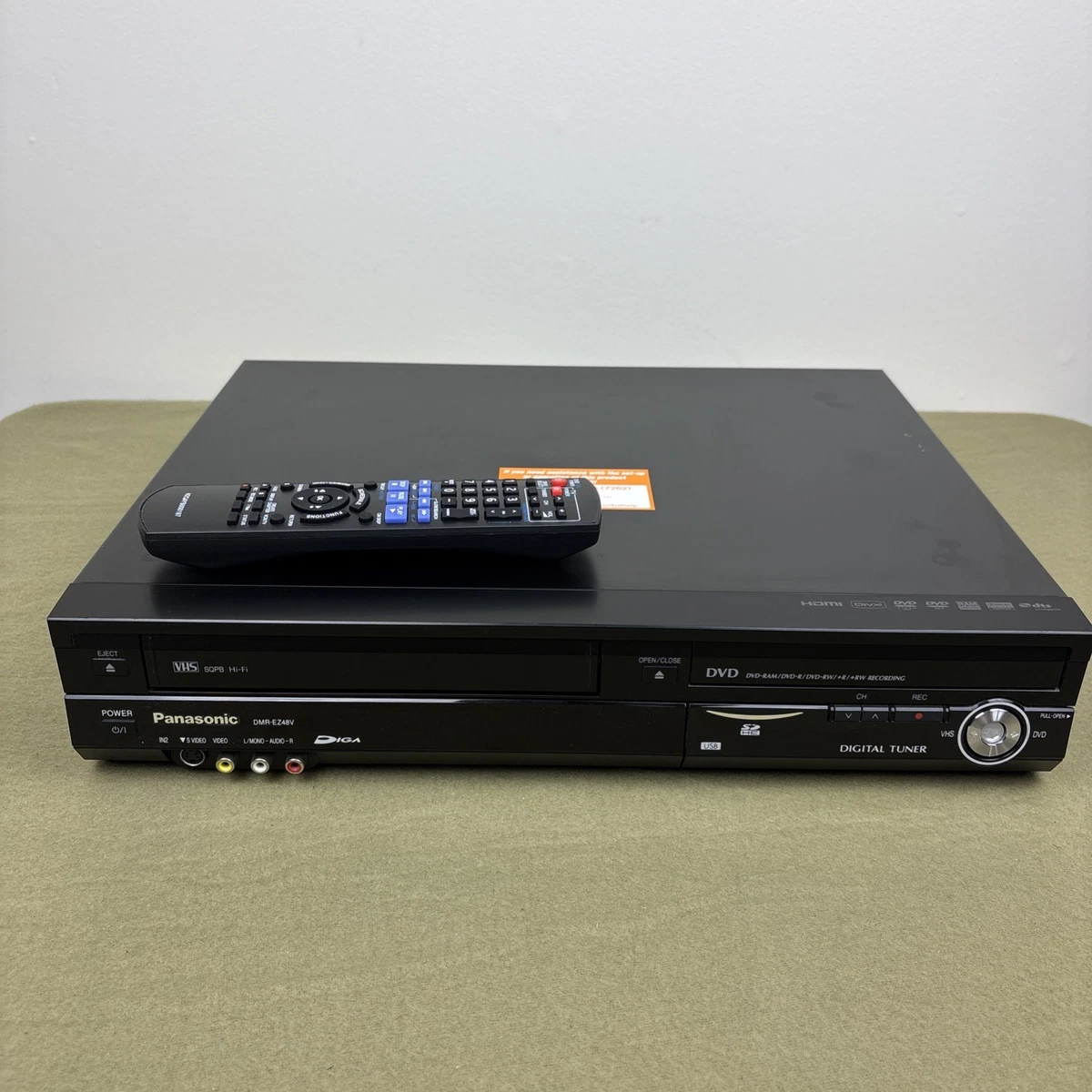 Panasonic VCR DVD & Blu-ray Players for sale - eBay