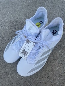 Adidas Adizero White Football Cleats | eBay