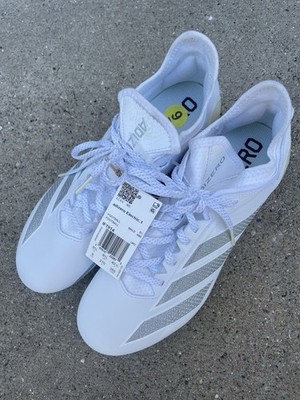 NWT Adidas Adizero Electric.1 Football Cleats White Men's Size 9