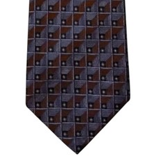 Robert Talbott Best Of Class Silk Necktie Men's Striped Geometric Tie EUC