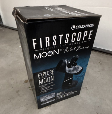 Celestron FirstScope Signature Series Moon by Robert Reeves 76mm Reflector