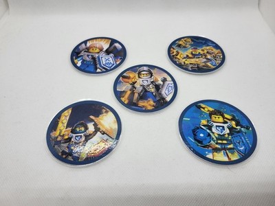 Ergobag - Klettie - 5x Lego Knights Kletties - 5er Set - 5-teilig