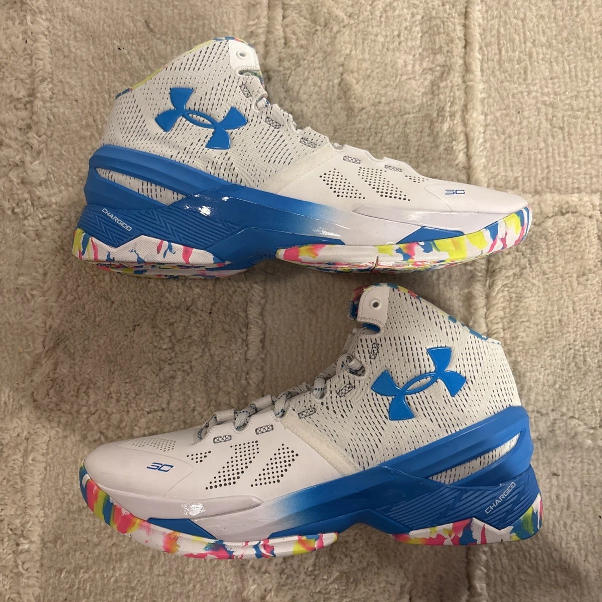 Under Armour Curry 2 White for sale | eBay