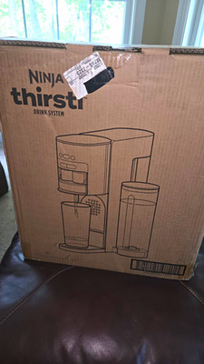 Ninja Thirsti Soda Maker Sparkling Drink System Kit w/ CO2, Reservoir, Drops