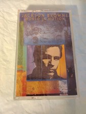 World in Motion by Jackson Browne Brand NEW Cassette Tape 1989 Elektra Pre-Loved
