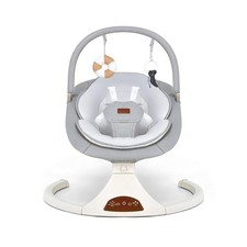 Baby Swings for Infants to Toddler, Electric Baby Swing with Remote, 5 Speeds...