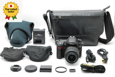 [CASI COMO NUEVO] Nikon D7000 + AF-S DX 18-55mm Lente VR Cargador de Batería de JAPÓN