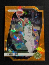 2024 Panini Prizm WNBA - Jewell Loyd #49 Orange Ice Prizm
