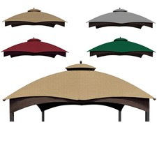 SCOCANOPY Beige Ripstop Replacement Top for Lowe's Allen Roth 10X12 Gazebo Mo...