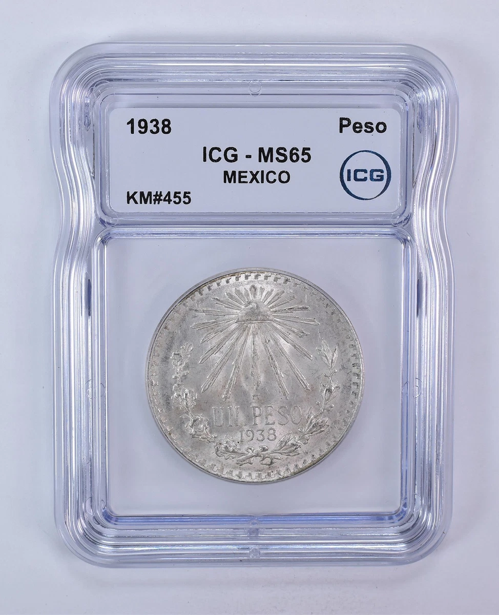 1 Peso 1938 Year Silver Mexican Coins (1905-Now) for sale | eBay
