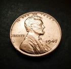 1947  Lincoln Wheat Cent  Penny Coin   VINTAGE  Good Condition   FREE SHIPPING