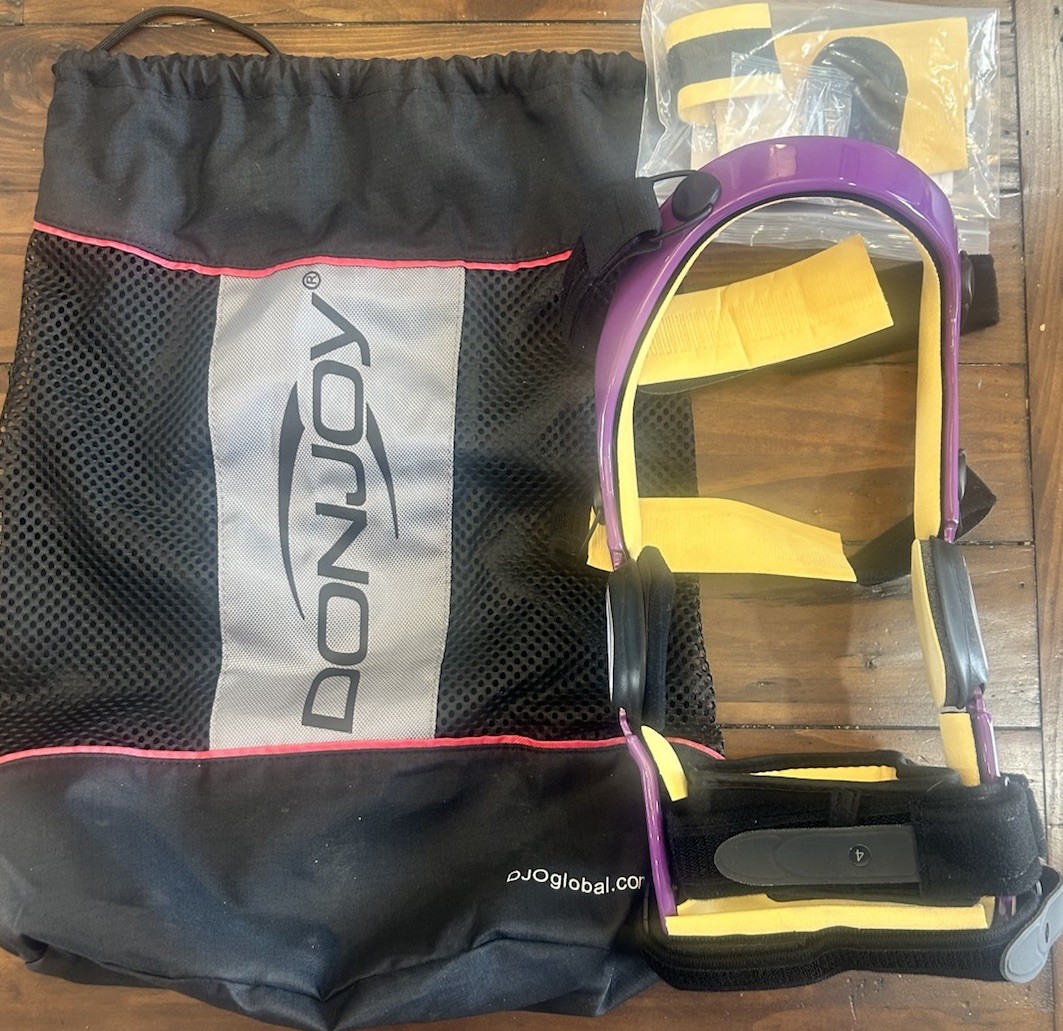 Donjoy Defiance LEFT Knee Brace Carbon Fiber ACL/PCL Post Op