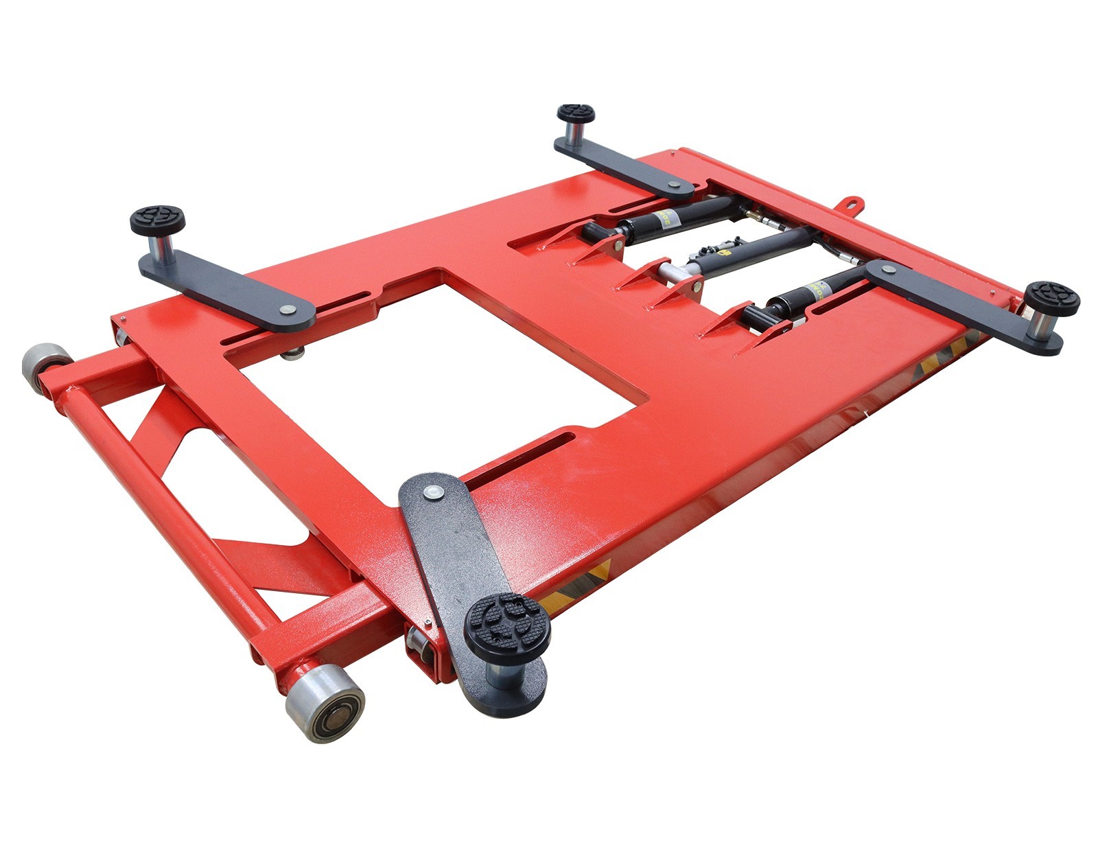 Large Plateform 6000lbs 4.33"-49.2in Rise Scissor Car Lift Auto Repair Lift Tool