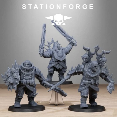 The Corrupted Guard Giants from Station Forge