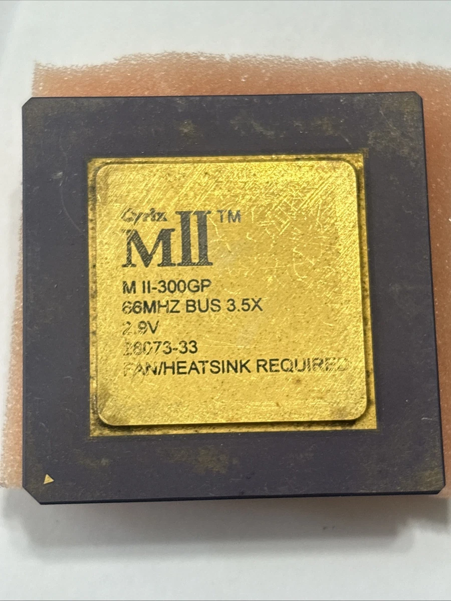 Cyrix MII 433GP ジャンク cyrix mii products for sale | eBay