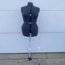 Adult Female Adjustable Dress Form Sewing Fabric Mannequin Torso - Large