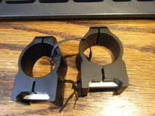 Warne Maxima 1" LOW SCOPE RINGS Matte Picatinny Weaver 200M FAST SHIP