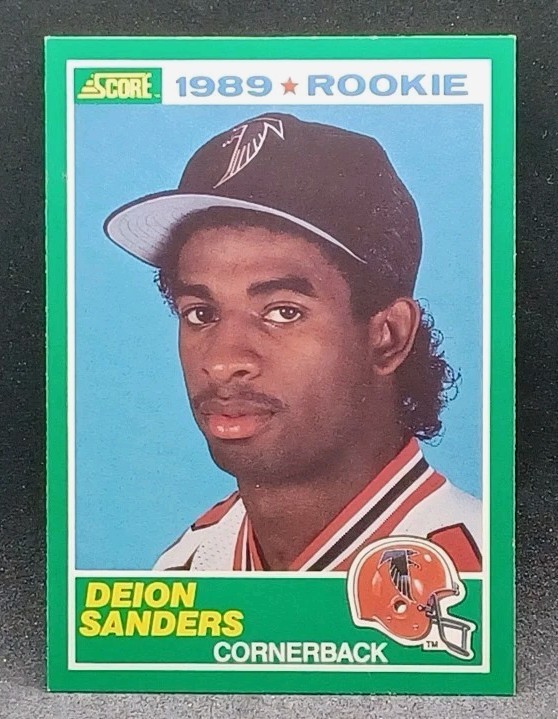 1989 Score #246 Deion Sanders RC