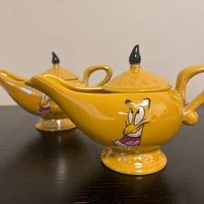 Disney Aladdin Genie Curry Pot Pair Set Yellow