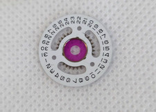 Genuine Rolex 2135-602 White Date Indicator Driving Wheel