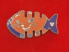 Disney Trading Pin, Cat fishbones, Toulouse, Aristocats, Hidden Mickey, 2018 c
