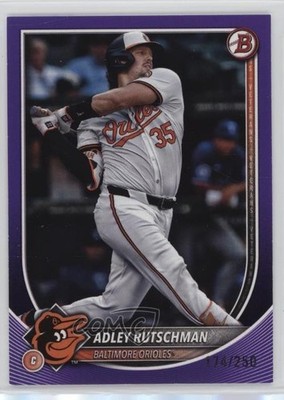 2025 Bowman Purple 174/250 Adley Rutschman #35 q2x