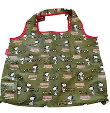 Peanuts Snoopy Ranger Woodstock Shopping Bag Tote Reusable 2016 NWT