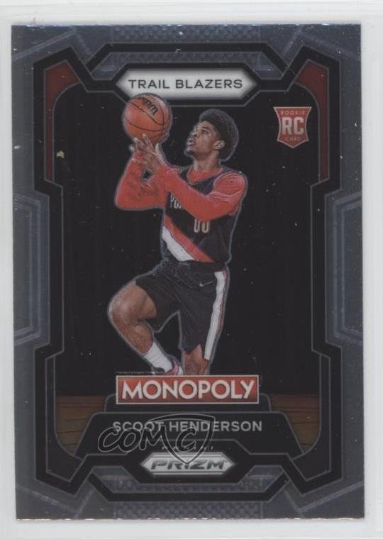 2023-24 Panini Prizm Monopoly Scoot Henderson #75 0e3