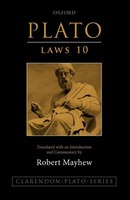 Plato Laws 10 Robert Mayhew Taschenbuch Kartoniert / Broschiert Englisch 2011