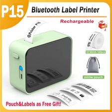 Xmas Best Gift Bluetooth Label Maker Machine with Tape Thermal Labeling Device