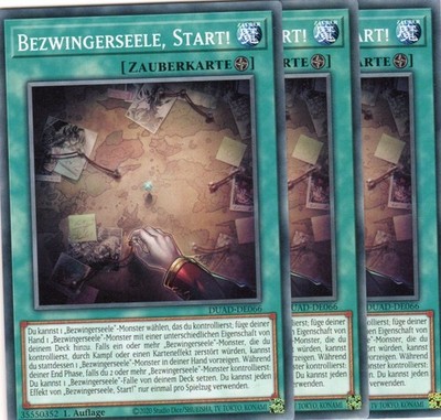 yugioh 3x conqueror soul, launch! DUAD-EN066 Common 1st Edition German