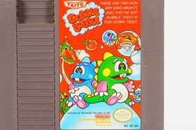 Taito Bubble Bobble Nintendo NES Game Cartridge Japan Rev-A Original NES 1st