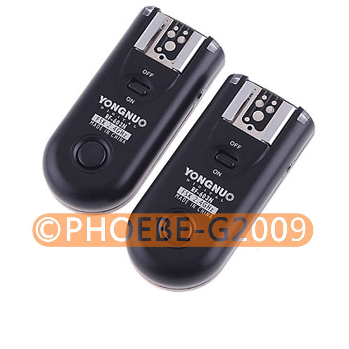 Yongnuo RF-603 N1 Wireless Remote Flash Trigger for Nikon D800 D700 D300  D200