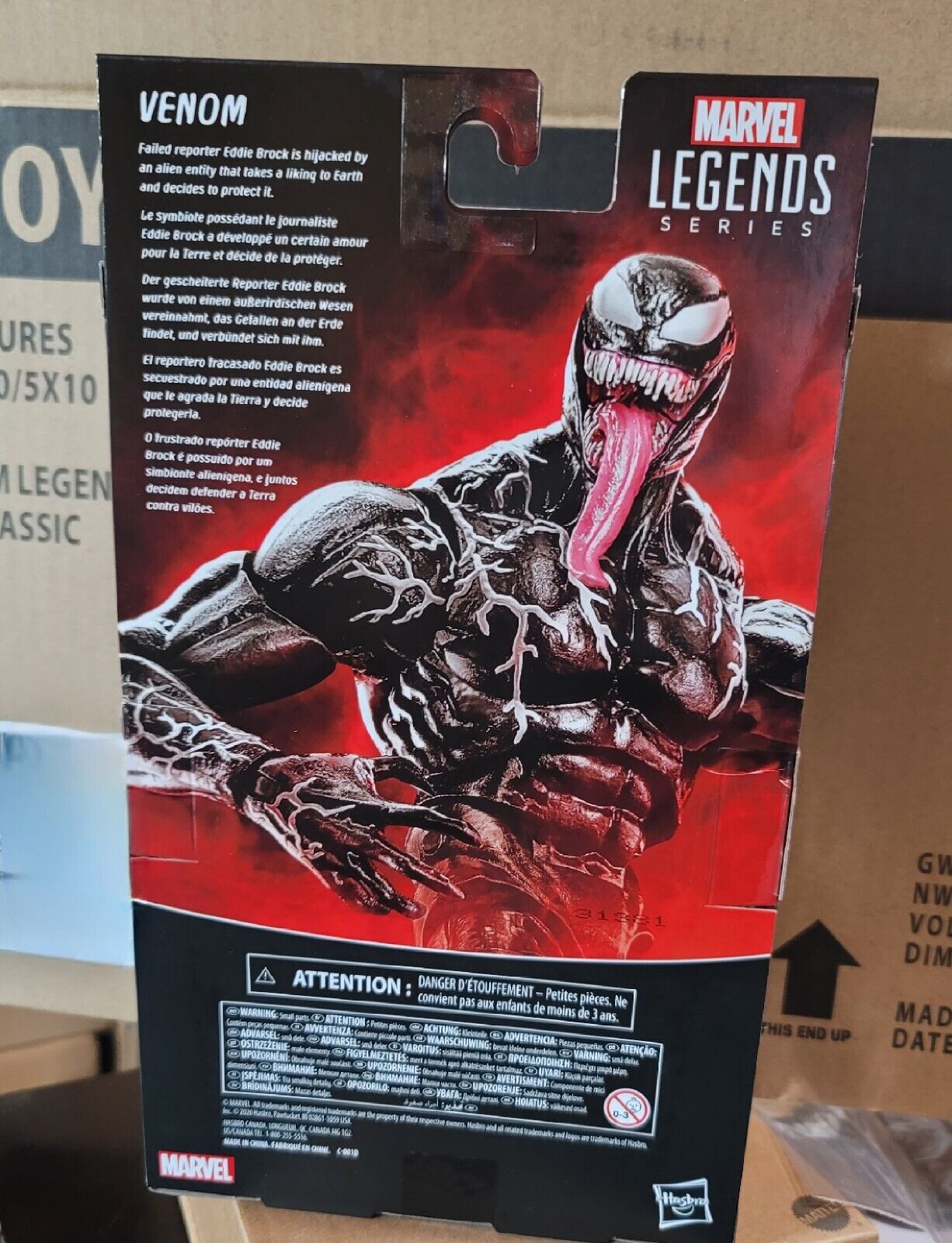 Hasbro Marvel Legends Series Venom 6 Action Figure for sale online