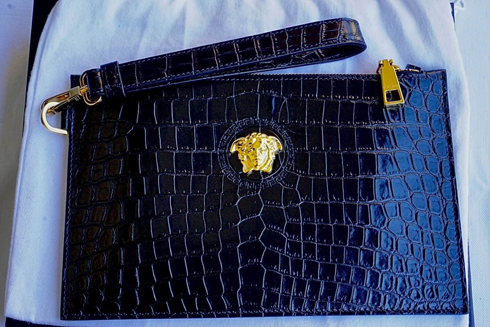 Versace La Medusa Clutch Bag - Clutch - Original