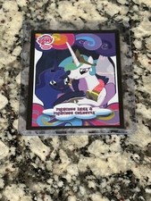 MY LITTLE PONY FRIENDSHIP IS MAGIC S3 PRINCESS LUNA & CELESTIA FOIL CARD F18