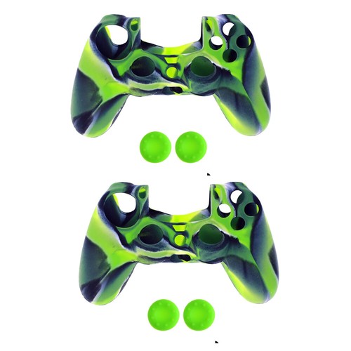 For PlayStation 4 PS4 Controller Camouflage Silicone Rubber Skin Grip Cover Case - Picture 16 of 16