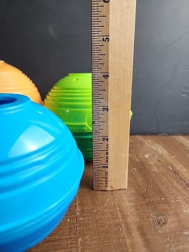 Fisher Price Stacking Nesting Ball Set Preschool Stack & Roll Cup Multi-color - Picture 5 of 12