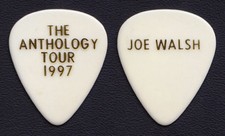 Eagles Joe Walsh Anthology White Guitar Pick - 1997 Solo Tour