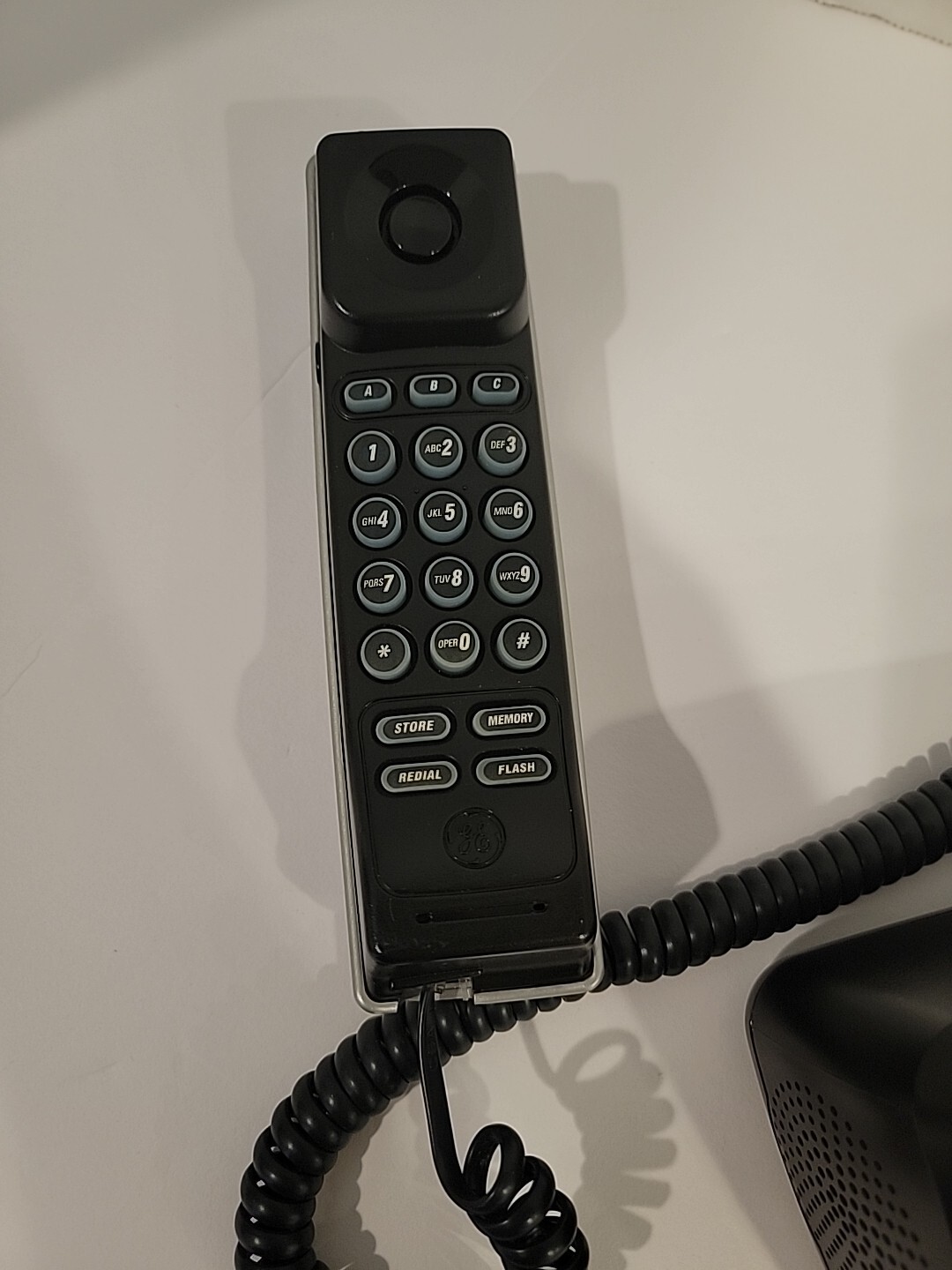 GE ATLINKS 29297GE3A Corded Bedroom Phone Clock AM/FM Alarm No