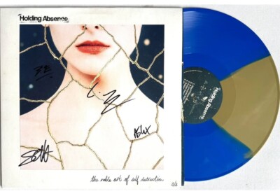 Holding Absence The Noble Art of Self Destruction Hand Signed Vinyl AUTOGRAPHED