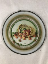 Antique Basket of Strawberries Flue Cover