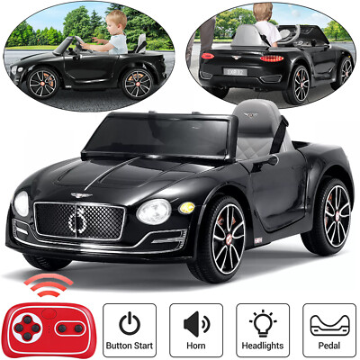 LICENSED Bentley Style Kids Electric Ride On Car Toys 12V W/2.4G Remote Control