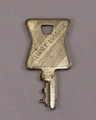 Vintage Presto Key # 2119 For Reliable Luggage Trunk Suitcase Train Case Chest