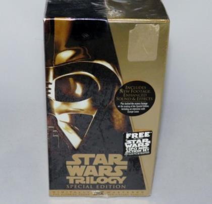 1997 : STAR WARS Trilogy Set - Special Edition VHS Gold Special